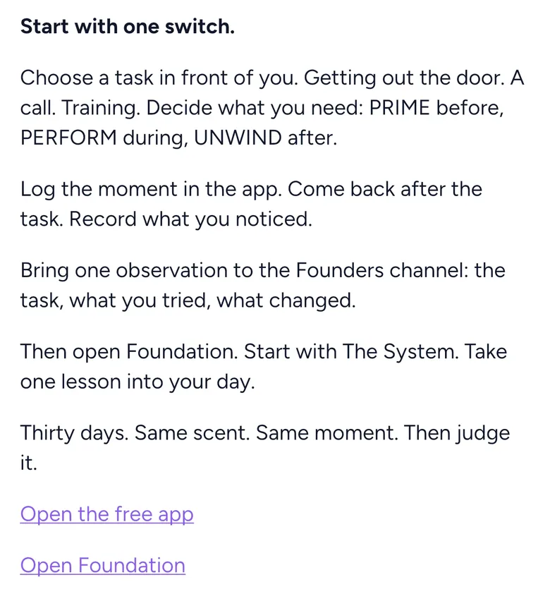 The Huddle onboarding: start with one switch
